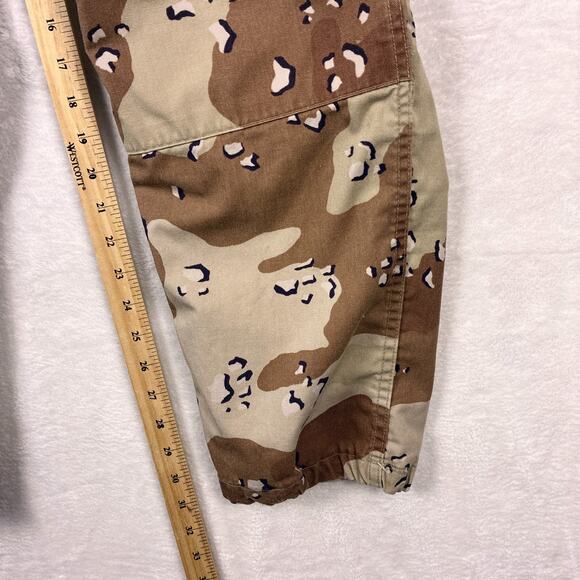 VTG 80s USGI Army BDU Combat Pants Men S Regular Desert Chocolate Chip Camo USA - Picture 7 of 15